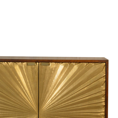 Manila Gold Cabinet - Luxe Home Comforts