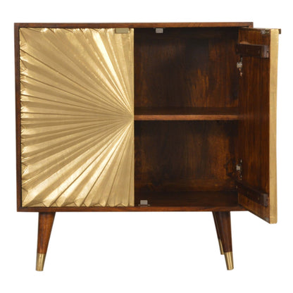 Manila Gold Cabinet - Luxe Home Comforts