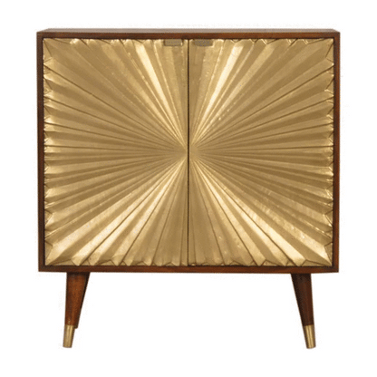 Manila Gold Cabinet - Luxe Home Comforts