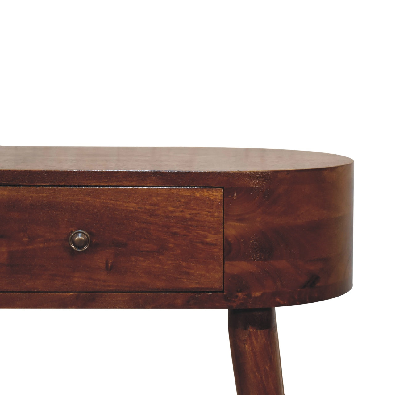 Mini Albion Chestnut Console Table - Luxe Home Comforts