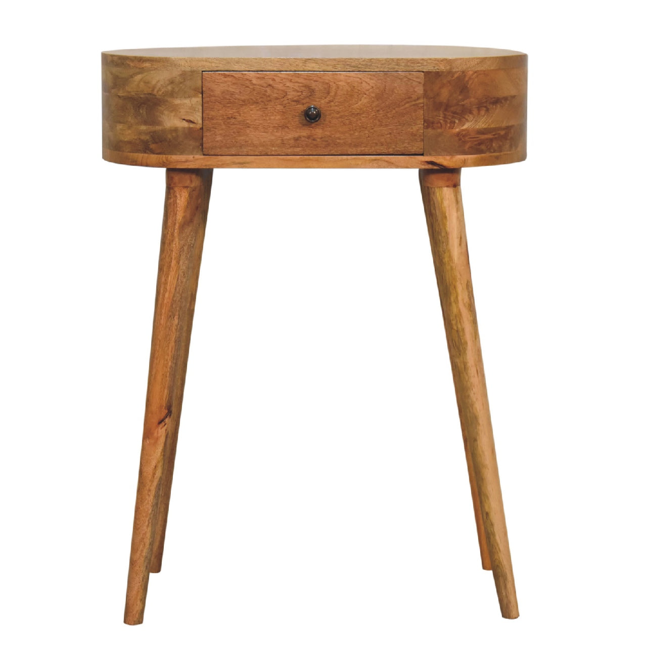 Mini Albion Oak-ish Console - Luxe Home Comforts