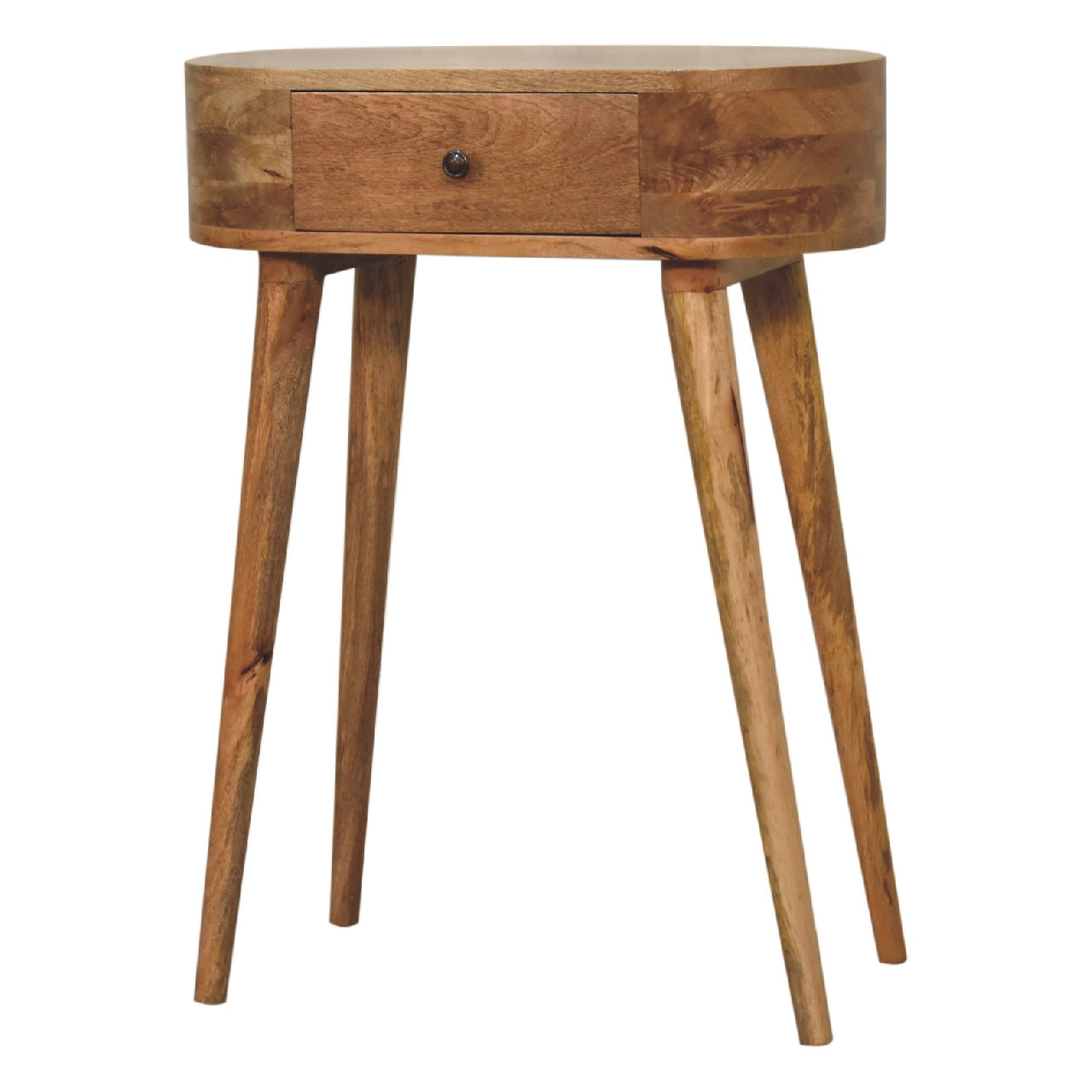 Mini Albion Oak-ish Console - Luxe Home Comforts