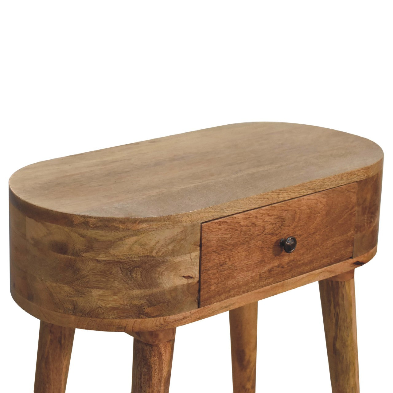 Mini Albion Oak-ish Console - Luxe Home Comforts