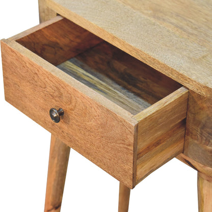 Mini Albion Oak-ish Console - Luxe Home Comforts