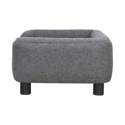 Mini Battleship Tweed Pet Sofa Bed - Luxe Home Comforts