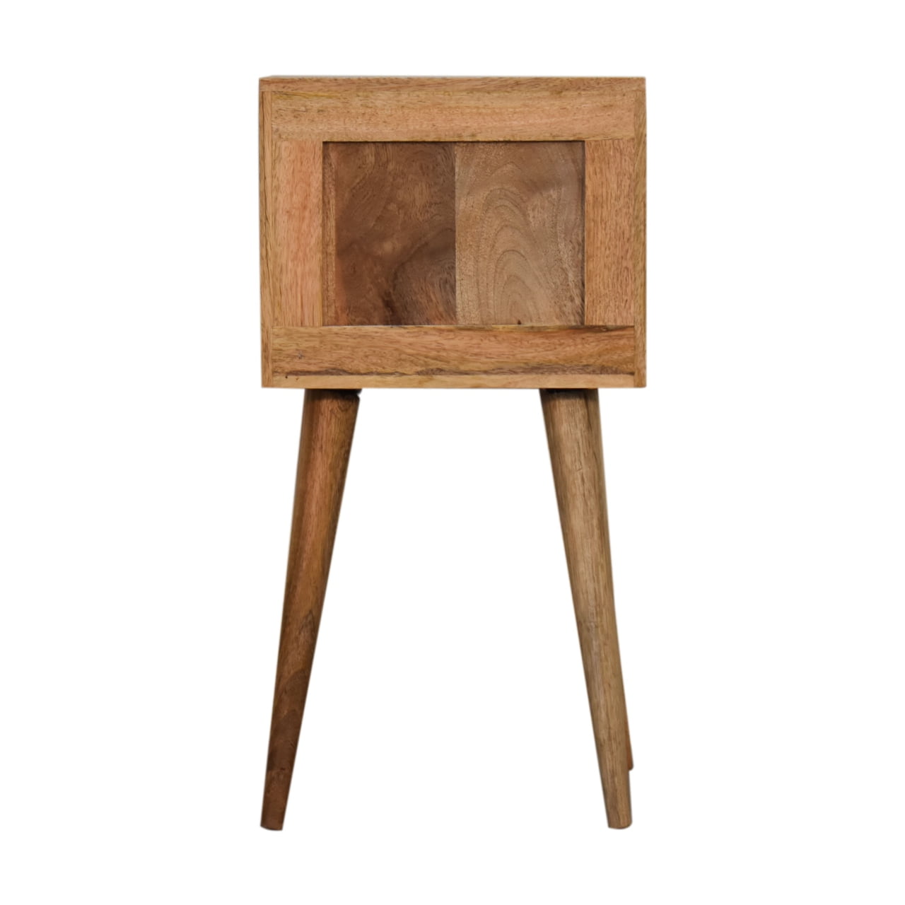 Mini Bone Inlay 2 Drawer Bedside Table - Luxe Home Comforts
