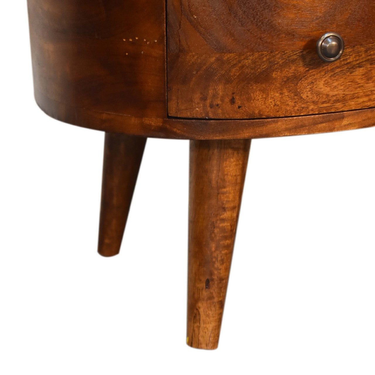 Mini Chesnut Wave Coffee Table - Luxe Home Comforts