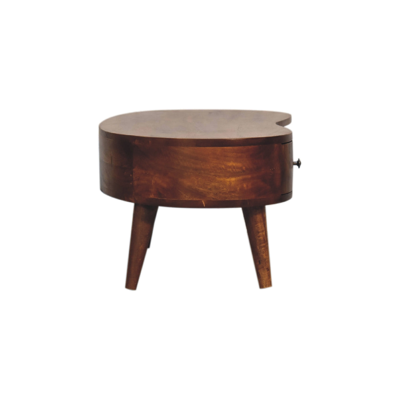 Mini Chesnut Wave Coffee Table - Luxe Home Comforts