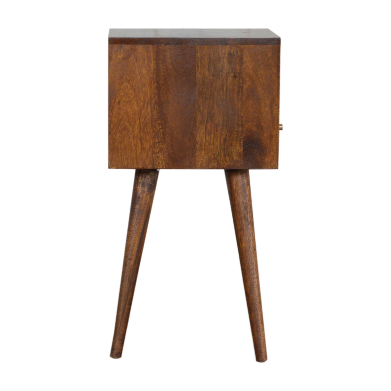 Mini Chestnut Bedside Table - Luxe Home Comforts