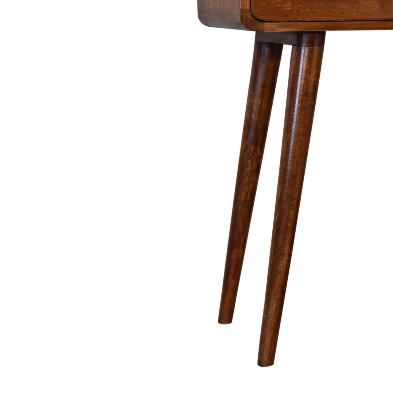 Mini Chestnut Console Table - Luxe Home Comforts
