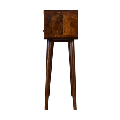 Mini Chestnut Console Table - Luxe Home Comforts