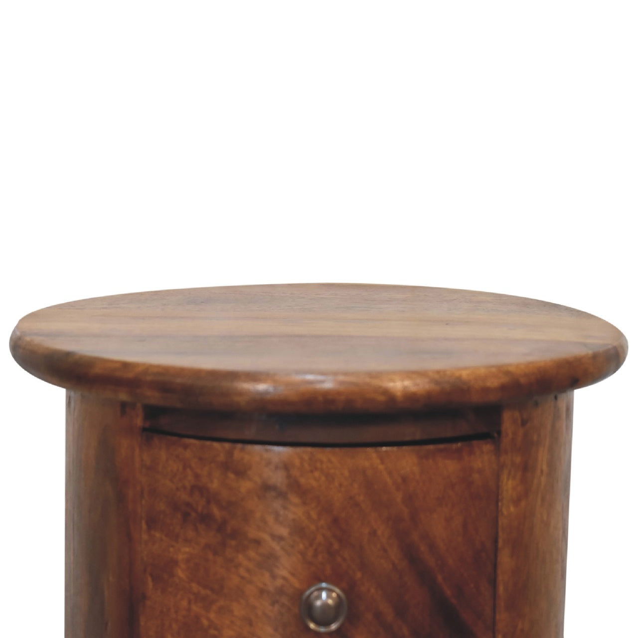 Mini Chestnut Drum Chest - Luxe Home Comforts