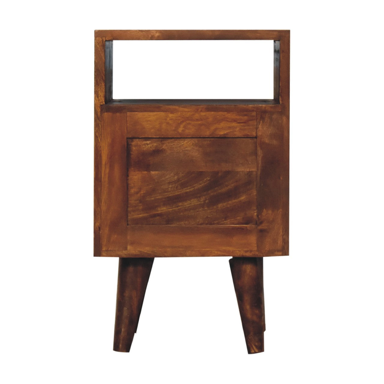 Mini Classic Chestnut Bedside Table - Luxe Home Comforts