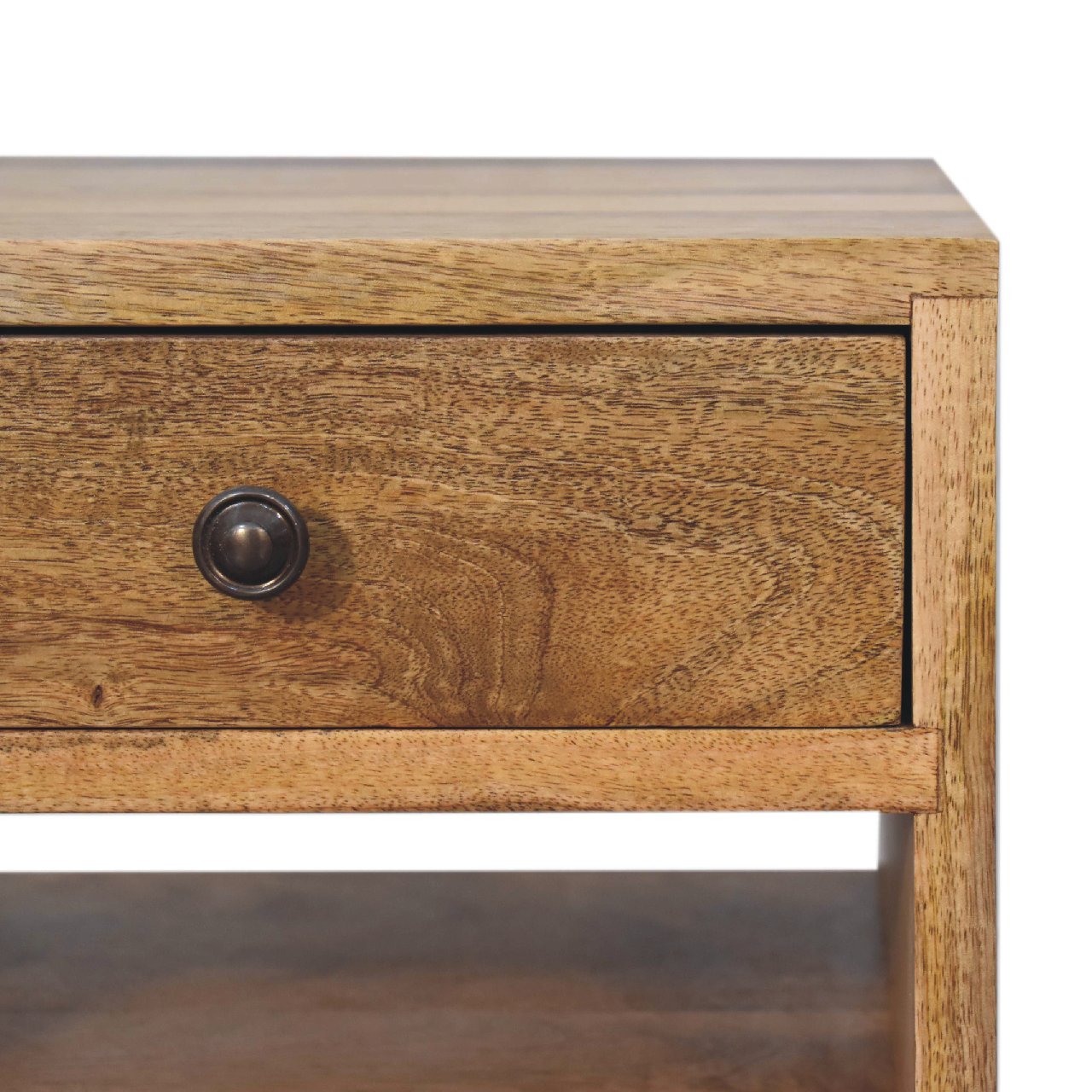 Mini Classic Multi Oak-ish Bedside Table - Luxe Home Comforts