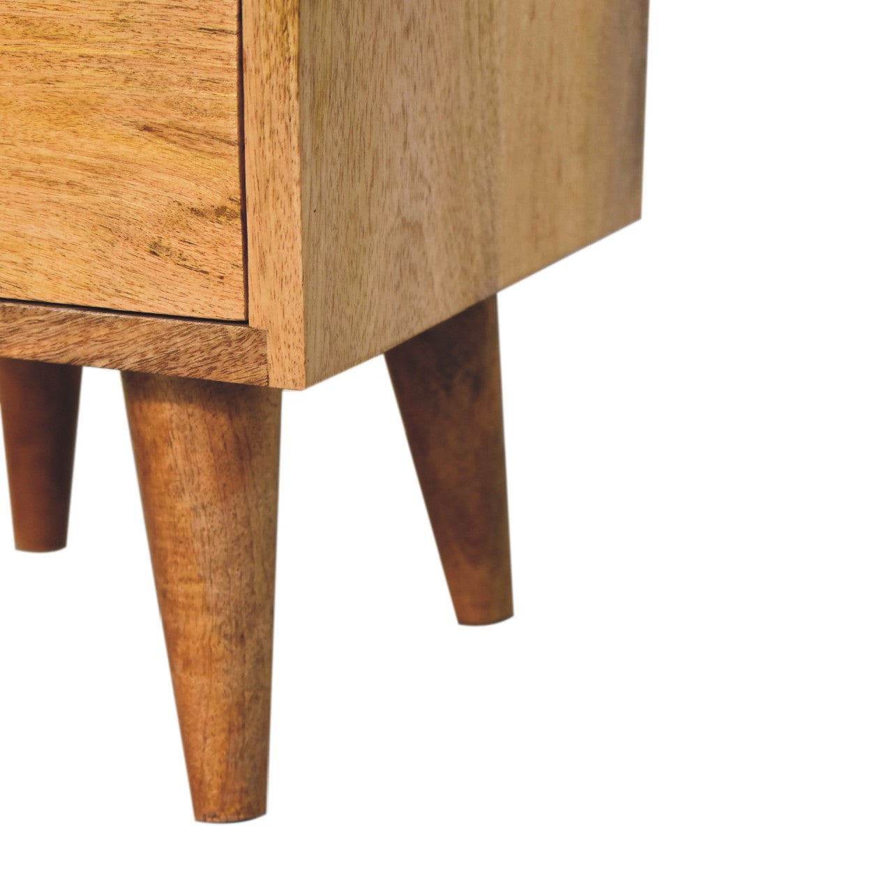 Mini Classic Multi Oak-ish Bedside Table - Luxe Home Comforts