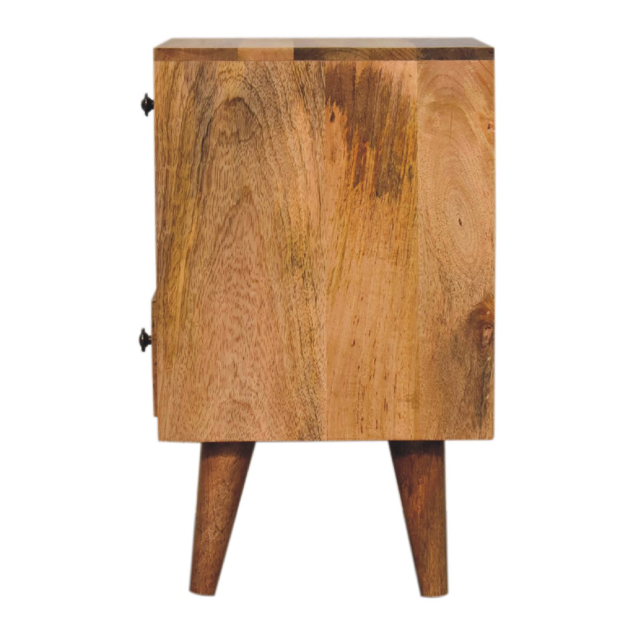 Mini Classic Multi Oak-ish Bedside Table - Luxe Home Comforts