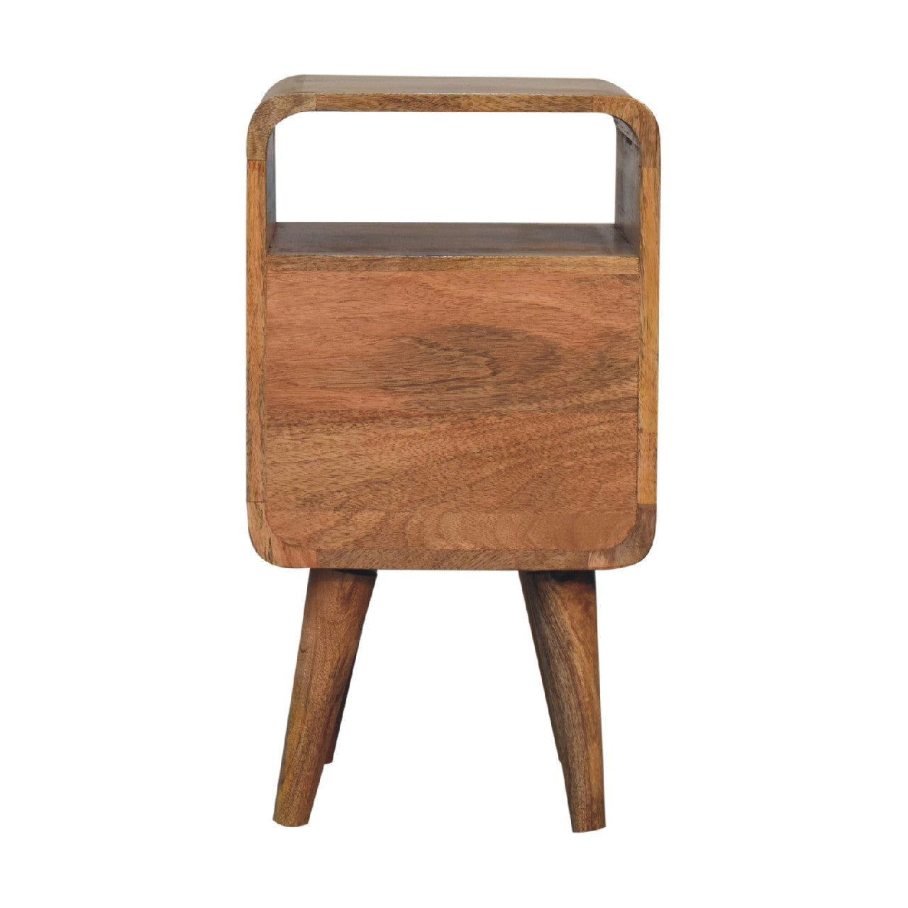 Mini Lille Curved Bedside Table - Luxe Home Comforts