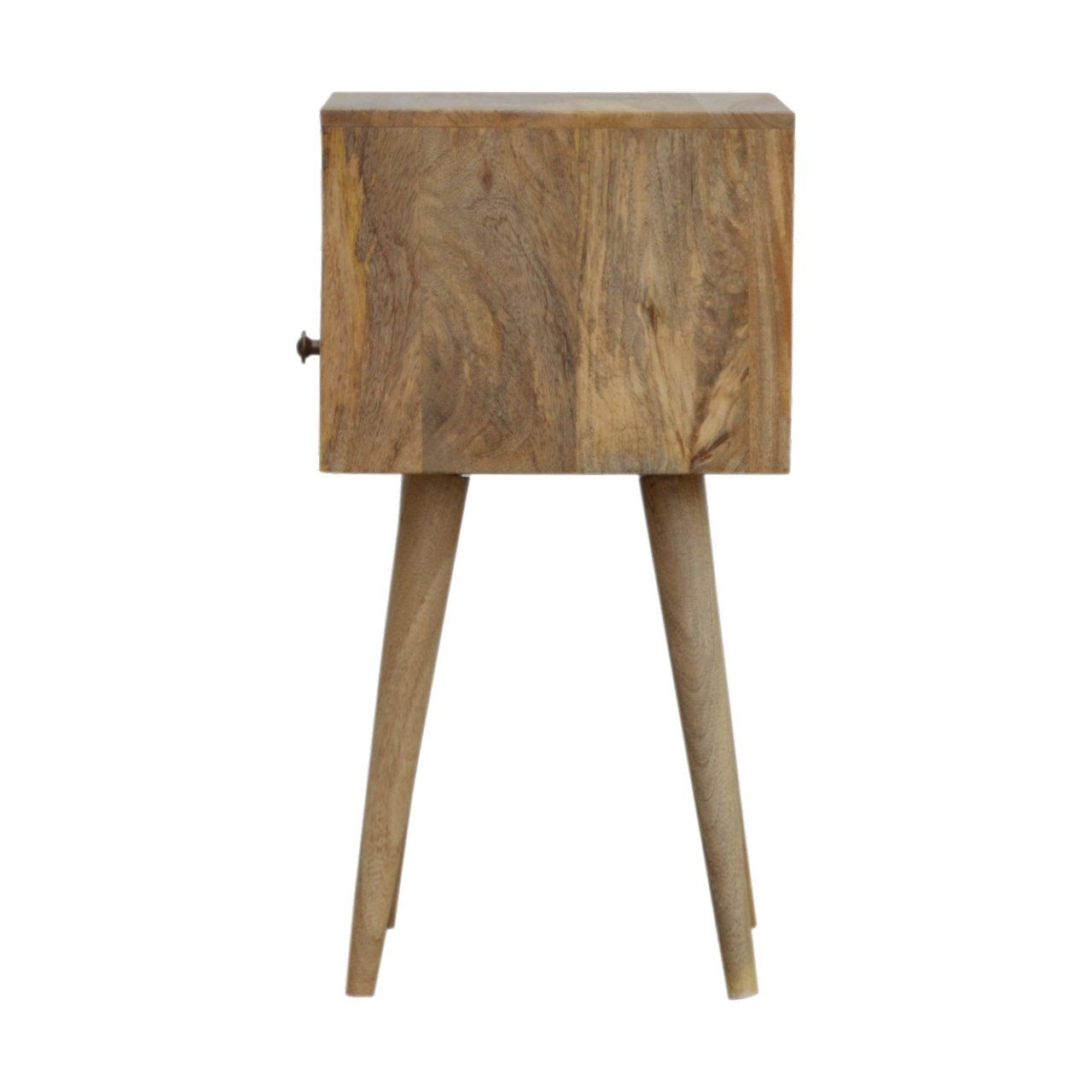 Mini Oak-ish Bedside Table - Luxe Home Comforts