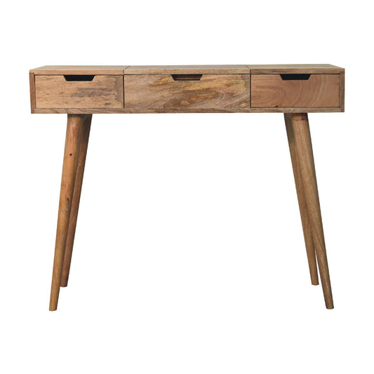 Oak-ish Dressing Table - Luxe Home Comforts