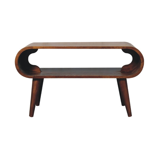 Open Chestnut Coffee Table - Luxe Home Comforts