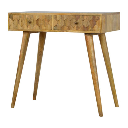 Pineapple Carved Console Table - Luxe Home Comforts