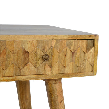 Pineapple Carved Console Table - Luxe Home Comforts