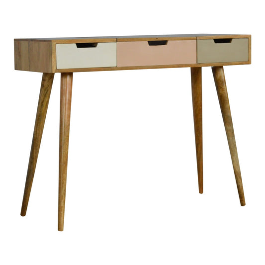Pink Gradient Dressing Table - Luxe Home Comforts