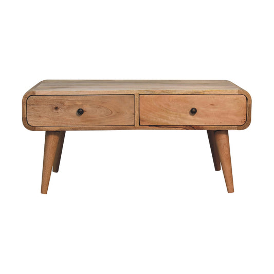 Sonata Oak-ish Coffee Table - Luxe Home Comforts