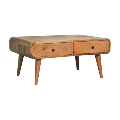 Sonata Oak-ish Coffee Table - Luxe Home Comforts