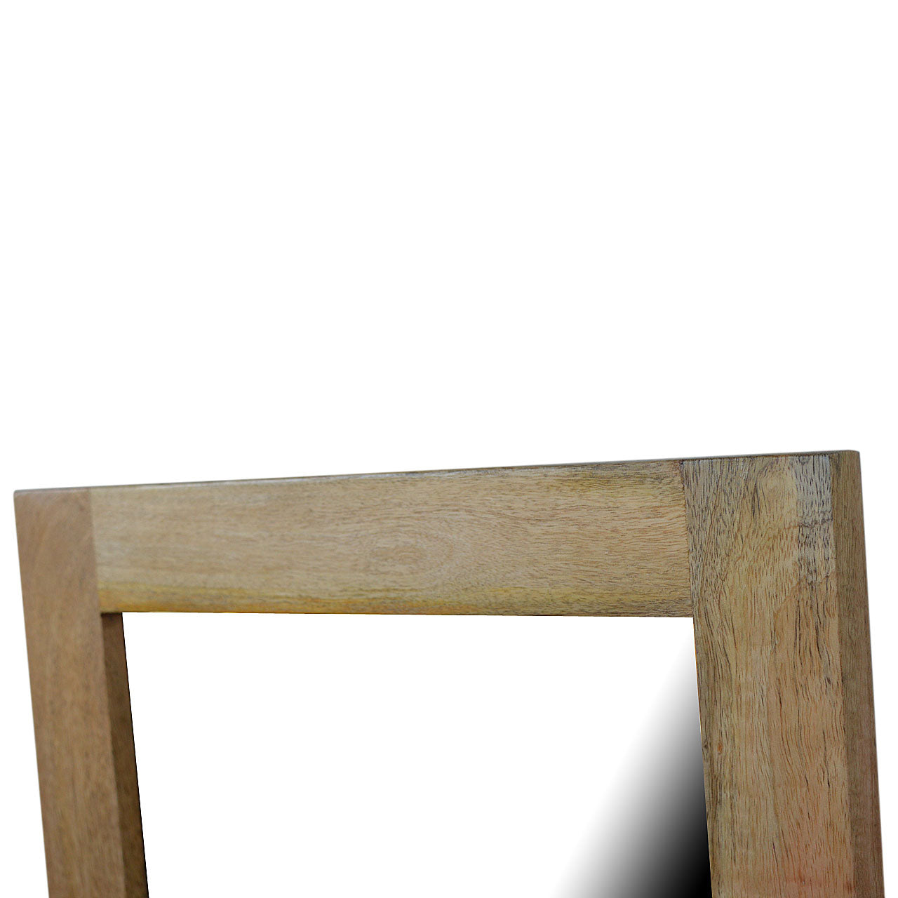Square Wooden Frame with Mirror - Luxe Home Comforts