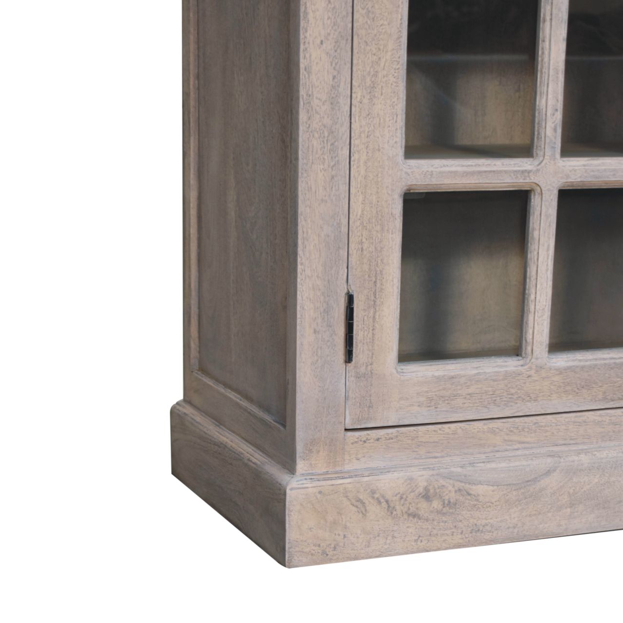 Stone Wash Triple Glazed Cabinet - Luxe Home Comforts
