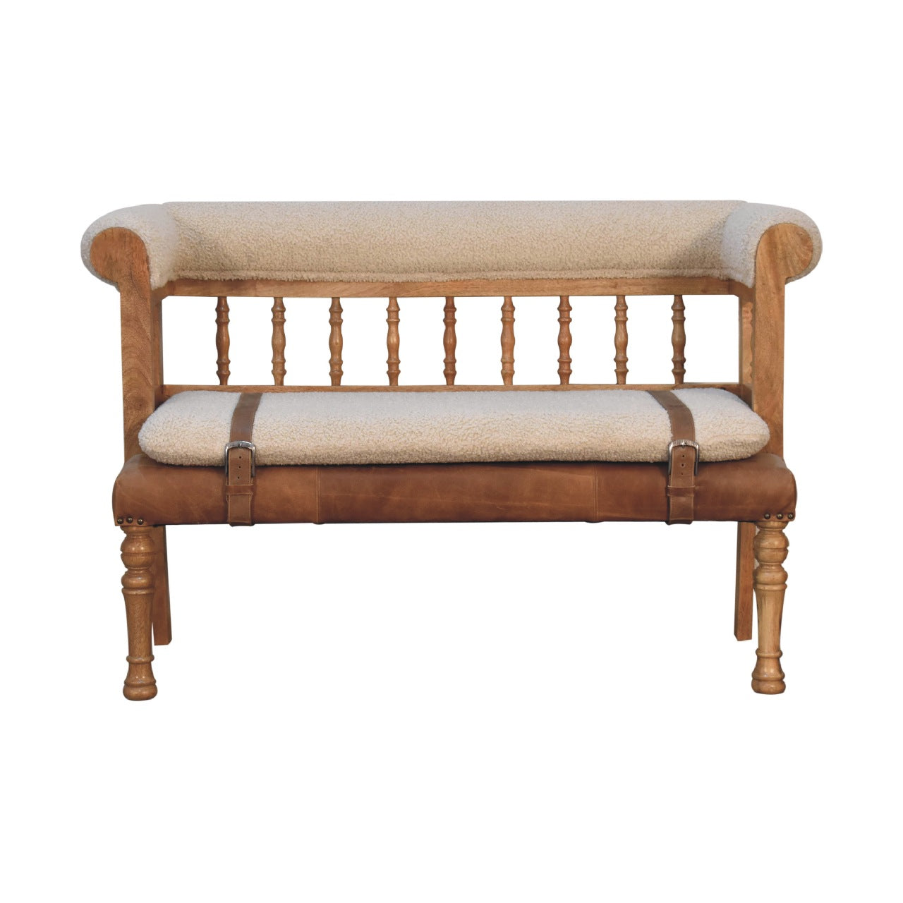 Strapped Hallway Bench - Luxe Home Comforts