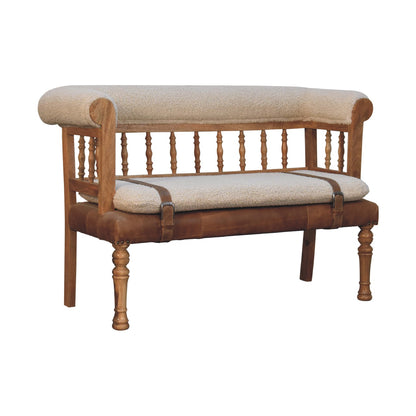 Strapped Hallway Bench - Luxe Home Comforts