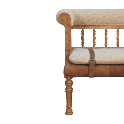 Strapped Hallway Bench - Luxe Home Comforts