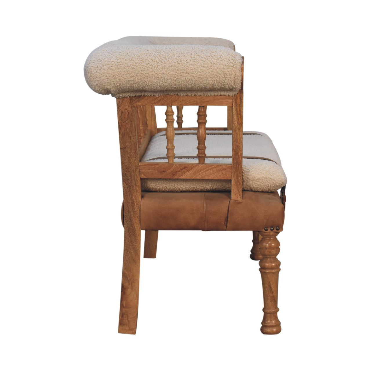 Strapped Hallway Bench - Luxe Home Comforts