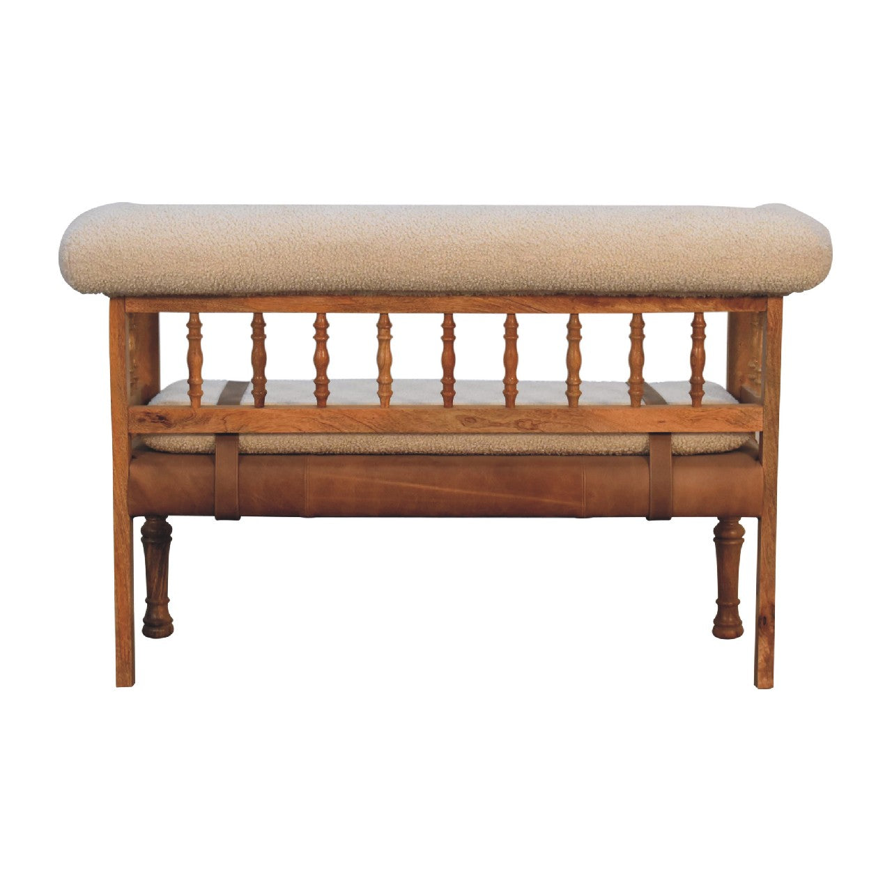 Strapped Hallway Bench - Luxe Home Comforts