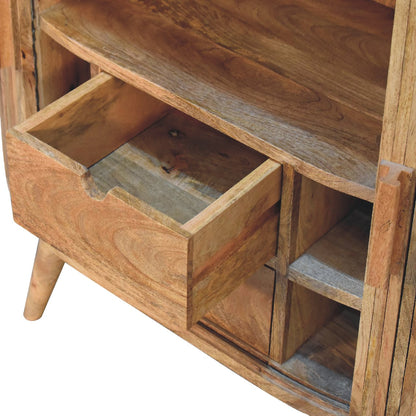 Stripe Cabinet with Storage - Luxe Home Comforts