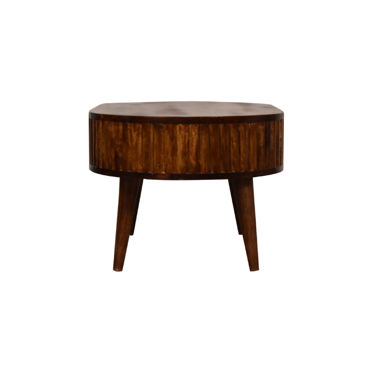 Stripe Chestnut Coffee Table - Luxe Home Comforts