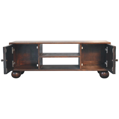 Sunrise Ball Walnut TV Unit - Luxe Home Comforts