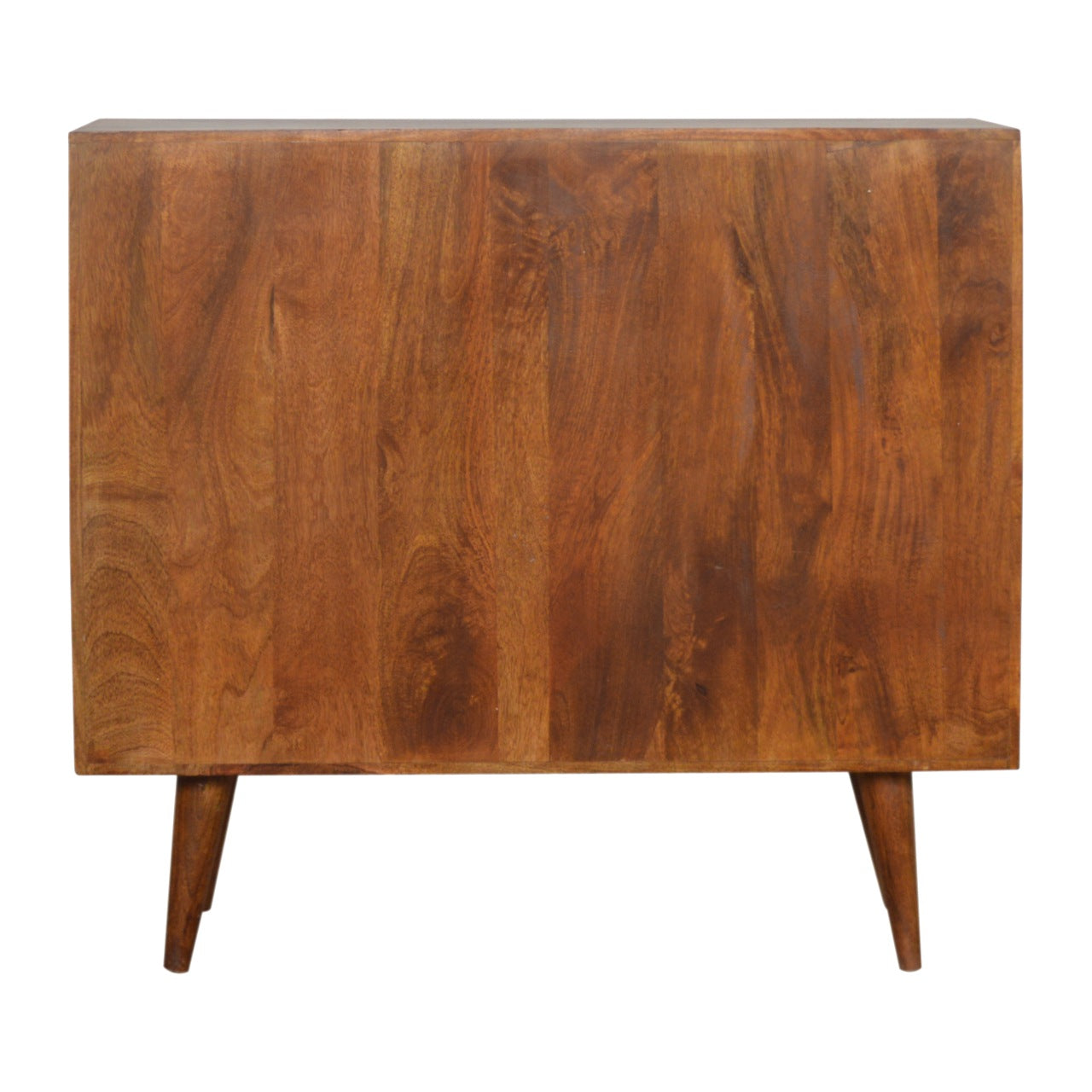 Tile Carved Chestnut Chest Of Drawers - Luxe Home Comforts