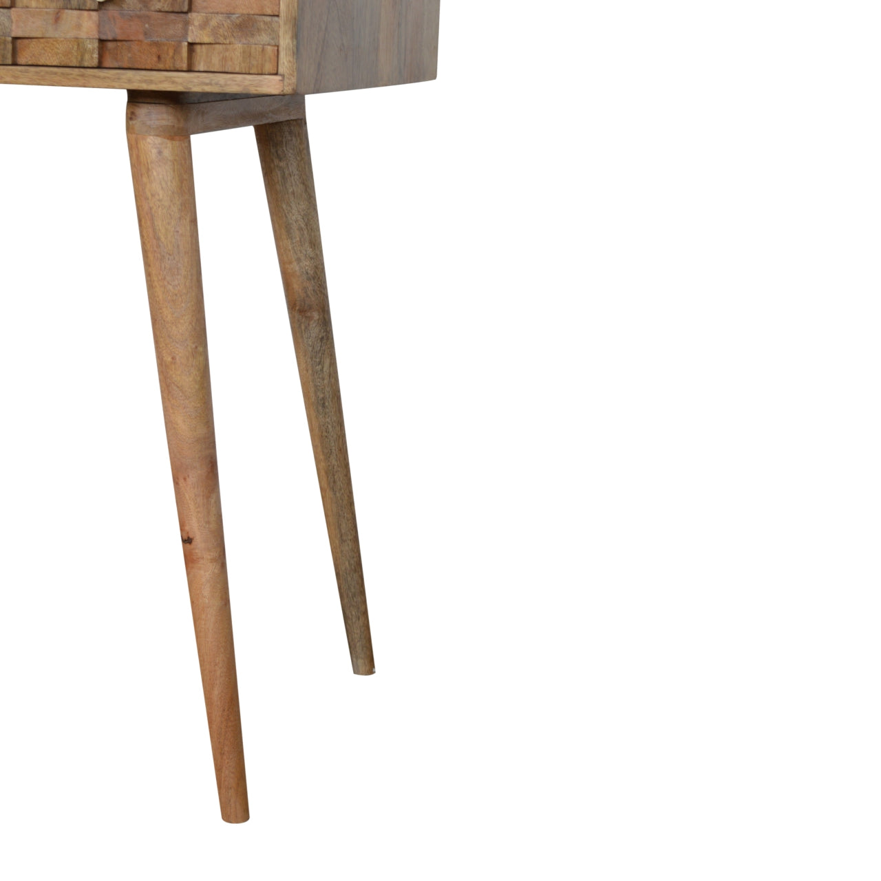 Tile Carved Open Slot Writing Desk - Luxe Home Comforts