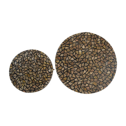 Tree Trunk Footstool Set of 2 - Luxe Home Comforts