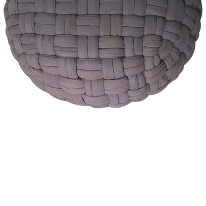 Tube Pouffe Grey - Luxe Home Comforts