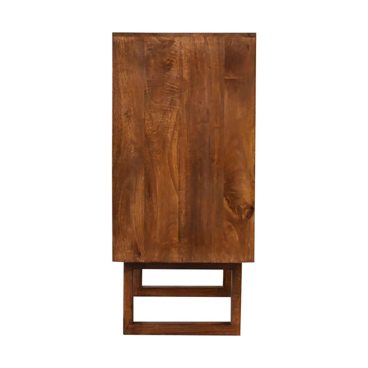 U-Shape Chestnut Sunrise Cabinet - Luxe Home Comforts
