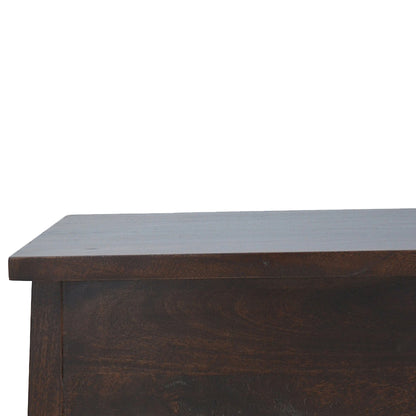 Walnut Hallway Storage Bench - Luxe Home Comforts
