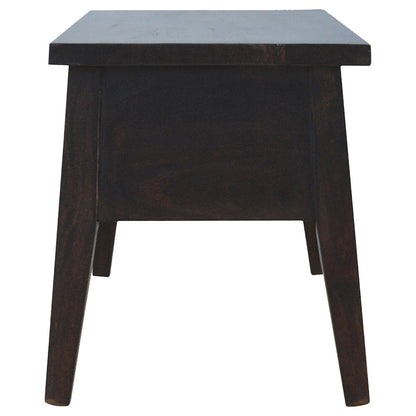 Walnut Hallway Storage Bench - Luxe Home Comforts